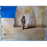 STAR WARS: EPISODE 1 - THE PHANTOM MENACE (1999) Lot x 2 - UK Quads - Advance Teaser & Main Design -