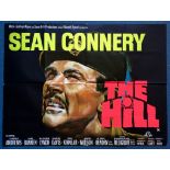 THE HILL (1965) - British UK Quad Film Poster - SEAN CONNERY - 30" x 40" (76 x 101.5 cm) - Folded (