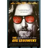THE BIG LEBOWSKI (1998) - US/International One Sheet Movie Poster - RARE design featuring Jeff