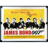 EVERYTHING OR NOTHING: THE UNTOLD STORY OF 007 (2012) - UK Quad Film Poster - "The "Everything or