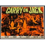 CARRY ON JACK ( Late1960's/Early 1970's Release) - UK Quad Film Poster - 30" x 40" (76 x 101.5 cm) -