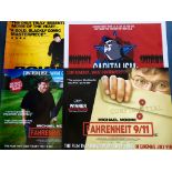 MICHAEL MOORE Lot x 4 - BOWLING FOR COLUMBINE (2002), CAPITALISM: A LOVE STORY (2009), FAHRENHEIT