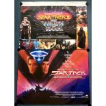STAR TREK Lot x 2 - STAR TREK 2: THE WRATH OF KHAN (1982) & STAR TREK 5: THE FINAL FRONTIER (1989) -