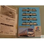 N GAUGE - A JAPANESE OUTLINE ADD ON COACH PACK by MICRO ACE - PRODUCT CODE A4081 - E in VG box