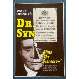 DR. SYN (1963) - British Double Crown - 20" x 30" (51 x 76 cm) - Folded (as issued) - Near Mint