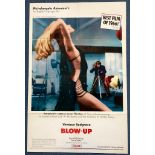 BLOW UP (1967) - US one sheet film poster - 27" x 41" (68.5 x 104 cm) - Folded (as issued) - Fine