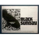 BLACK SUNDAY (1977) - UK Quad Film Poster - 30" x 40" (76 x 101.5 cm) - Folded (as issued) - Very