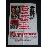 FROM RUSSIA WITH LOVE (1964) (1980 re-release) - US One Sheet Advance - 27" x 41" (76 x 104 cm) -