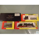 HO GAUGE - GROUP OF GERMAN OUTLINE STEAM LOCOS by FLEISCHMANN and LILIPUT - VG in G boxes (4)