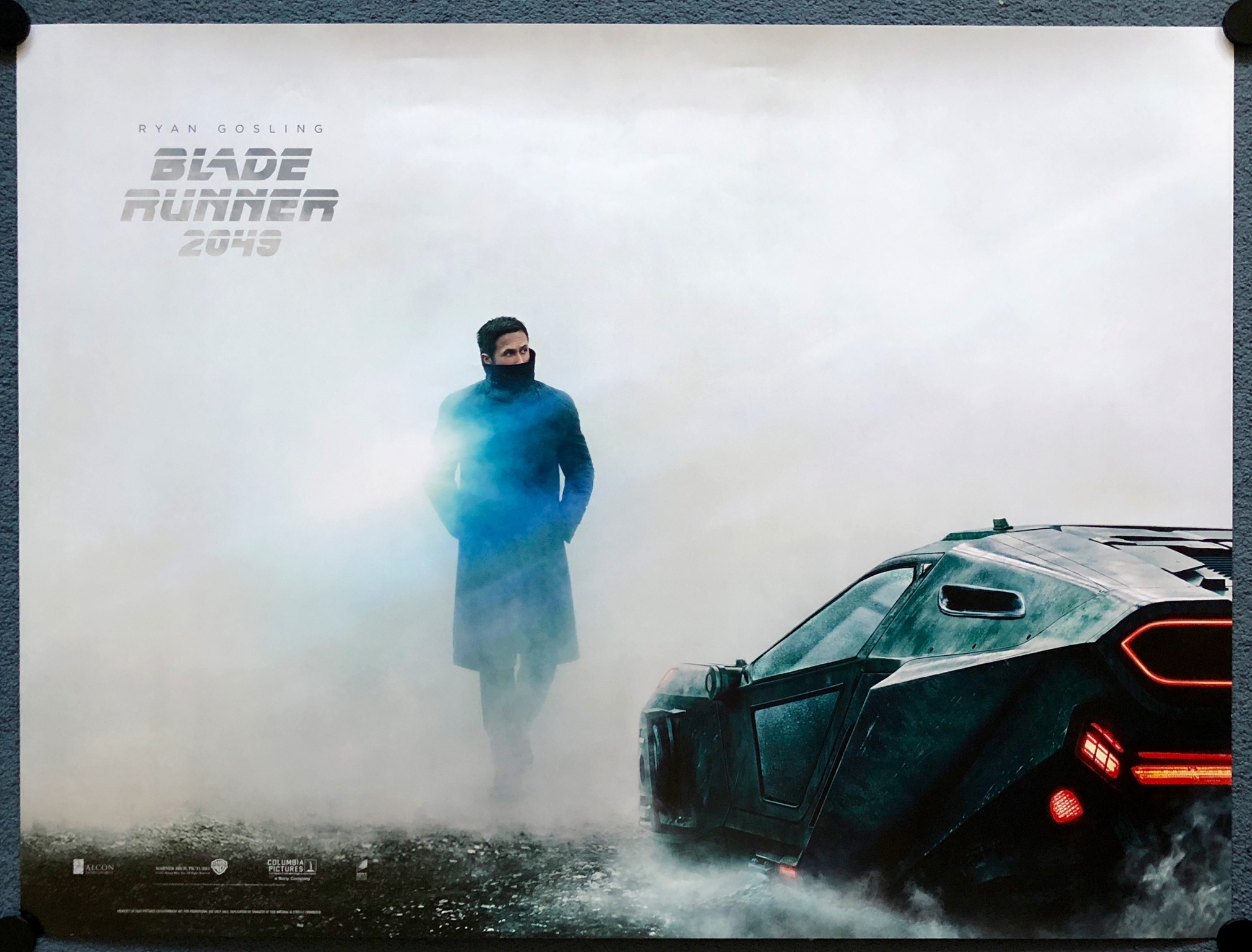 BLADE RUNNER 2049 (2017) - Lot x 3 - 3 x British UK Quad Film Posters - Advance 'Harrison Ford' - Image 3 of 4