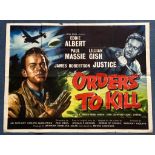 ORDERS TO KILL (1958) - UK Quad Film Poster - First Release - 30" x 40" (76 x 101.5 cm) - Folded (as