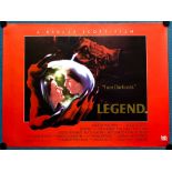 LEGEND (1985) UK Quad Film Poster - Artwork Style - TOM CRUISE - Rolled (as issued) - Near Mint