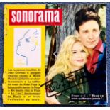 BRIGITTE BARDOT (1959) - French SONORAMA 'Flexi Disc' Magazine No. 10 for July/August 1959 - Clearly