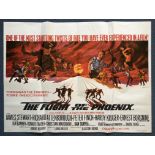 THE FLIGHT OF THE PHOENIX (1965) - UK Quad Film Poster - Jack Thirston artwork - 30" x 40" (76 x