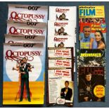 JAMES BOND LOT - Selection of Bond themed magazines & film brochures to include material from THE