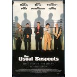 THE USUAL SUSPECTS (1995) - US / International One Sheet Movie Poster - 'Line Up' Style - 27" x