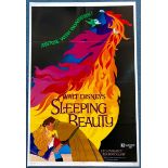 SLEEPING BEAUTY (1979 Release) - US One Sheet movie poster - Style A - WALT DISNEY - (27" x 41" -