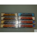 N GAUGE - GROUP OF AMERICAN OUTLINE E7 AND E8 DIESEL LOCOS by LIFELIKE, RIVAROSSI etc in various