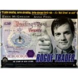 ROGUE TRADER (1999) Lot x 2 - UK Quads x 2 - Recalled '£20.00 Note' Style & Main Design - (30" x 40"