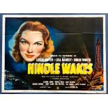 HINDLE WAKES (1952) - UK Quad Film Poster - 30" x 40" (76 x 101.5 cm) - Folded (as issued) - Good