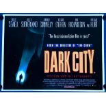 DARK CITY (1997) - British UK Quad Film Poster - Cult dark fantasy - 30" x 40" (76 x 101.5 cm) -