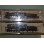N GAUGE - PAIR OF JAPANESE OUTLINE STEAM LOCOS - by MICRO ACE - E in VG boxes (2)