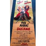 VIVA MARIA (1965) - FIRST RELEASE French 2 Panel 'Double Grande' Affiche - 46" x 124" (117 x 315 cm)