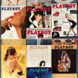 PLAYBOY MAGAZINE Lot x 14 - All issues feature a James Bond 007 / Ian Fleming story or article -