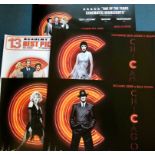 CHICAGO (2002) Lot x 5 - UK Quads for ROXIE (Renee Zelwegger), BILLY FLYNN (Richard Gere), VELMA (