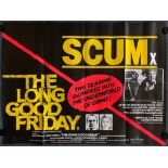 THE LONG GOOD FRIDAY / SCUM (1980) - British UK Quad Double Bill - 30" x 40" (76 x 101.5 cm) -