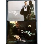 JAMES BOND: CASINO ROYALE (2006) - Lot x 2 - 2 x British UK Quad Film Posters - Advance 'November