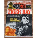 JOB LOT OF 5 x UK One Sheet Film Posters to include; TIGER BAY RR, ONE BRIEF SUMMER, CAT AND