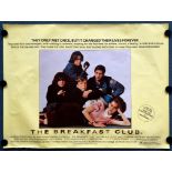 THE BREAKFAST CLUB (1984) - UK Quad Film Poster - 30" x 40" (76 x 101.5 cm) - John Hughes' cult