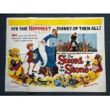 SWORD IN THE STONE (1976 Release) - UK Quad Film Poster - 30" x 40" (76 x 101.5 cm) - Folded (as