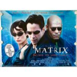 MATRIX (1999) Lot x 2 - UK Quad Film Posters - Advance Teaser & Main Design - (30" x 40" - 76 x