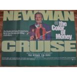 THE COLOR OF MONEY (1986)- UK Quad Film Poster (30" x 40" - 76 x 101.5 cm) - Very Fine plus - Folded