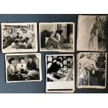 BLACK & WHITE STILLS LOT x 100+ (1950's - Date) - Selection of black & white photographs (