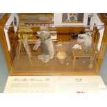 STEIFF LIMITED EDITION 038907 "TEDDY BEARS' WORKSHOP" DIORAMA - produced in 2002 to celebrate 100