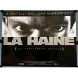 LA HAINE (2005 Release) - UK Quad Film Poster - 30" x 40" (76 x 101.5) - Rolled (as issued) - Near