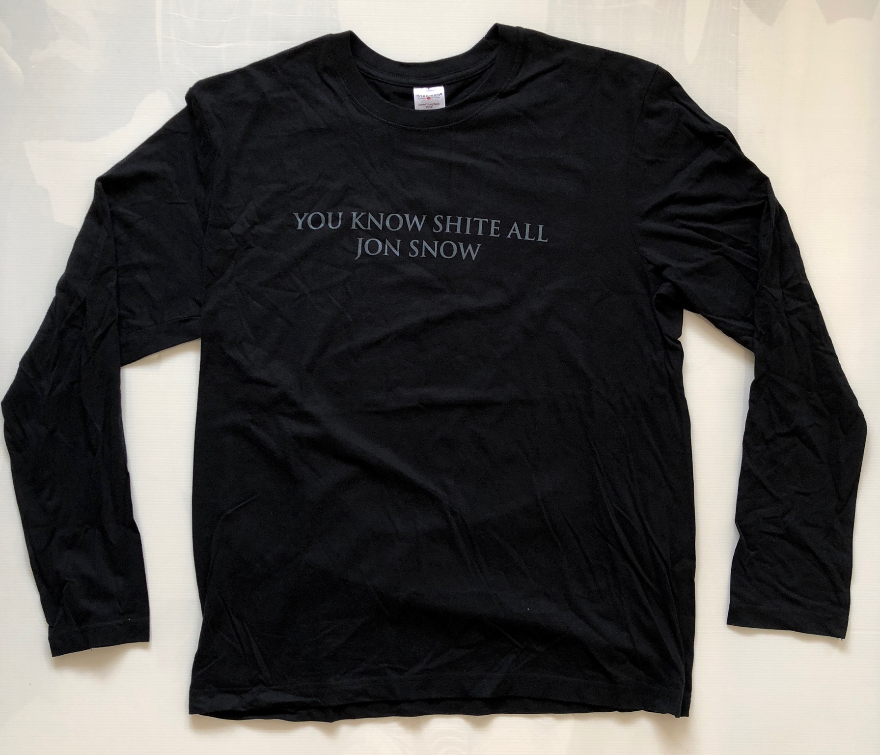 GAME OF THRONES - CREW - LONG SLEEVED T-SHIRT XL - unused/unworn - only removed from packaging for - Image 2 of 2