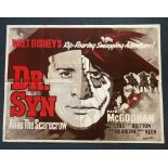 DR. SYN: ALIAS THE SCARECROW (1970's Release) - UK Quad Film Poster - 30" x 40" (76 x 101.5 cm) -