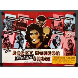 THE ROCKY HORROR PICTURE SHOW (1989 Release) - UK Quad Film Poster - Anniversary - John Pasche