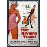 THAT RIVIERA TOUCH (1966) - British One Sheet Movie Poster - MORECAME & WISE - 27" x 40" (68.5 x