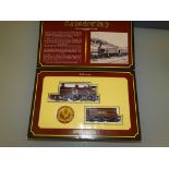 A HORNBY R763 LMS 'Ex-Caledonian' 4-2-2 steam locomotive - VG in G box