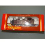 A HORNBY R301 class 3F Jinty steam locomotive in LMS maroon - VG in G box