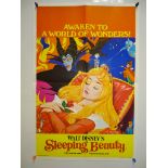 SLEEPING BEAUTY (1959) (1970s release) - UK Double Crown Film Poster (20” x 30” – 50.8 x 76.2