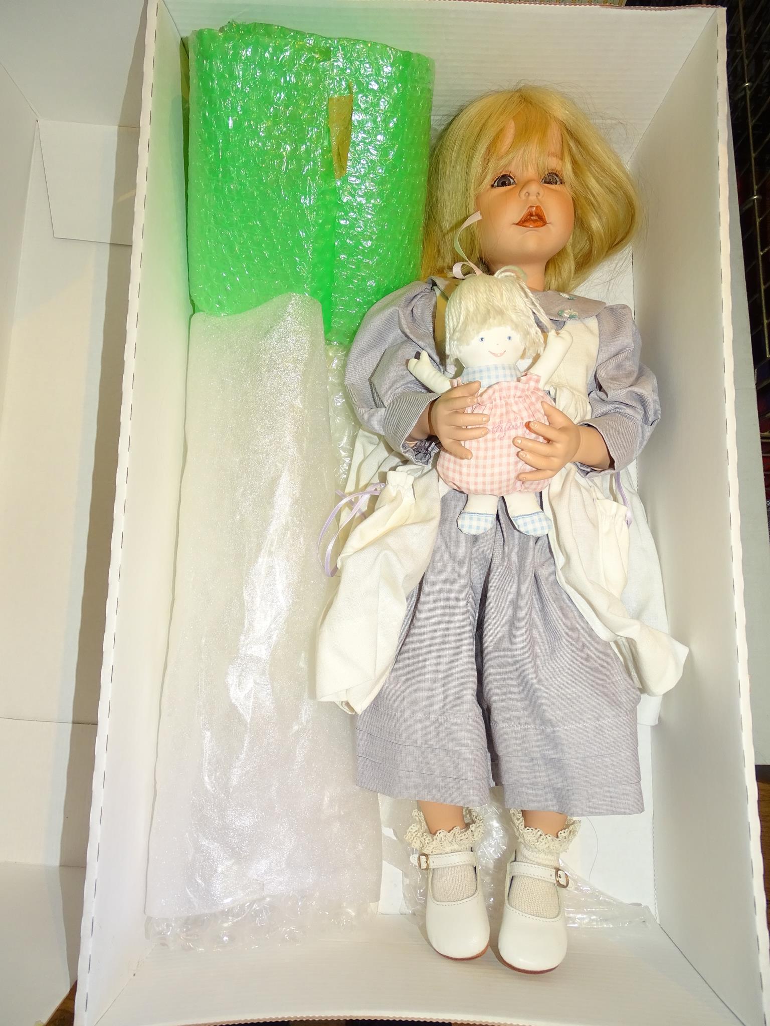 A GÖTZ 439/22 Artist Doll - 25.5" as lotted - boxed