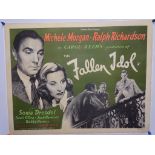 THE FALLEN IDOL (1946) - UK Half Sheet Film Poster (22" x 28") - An extremely rare poster for this
