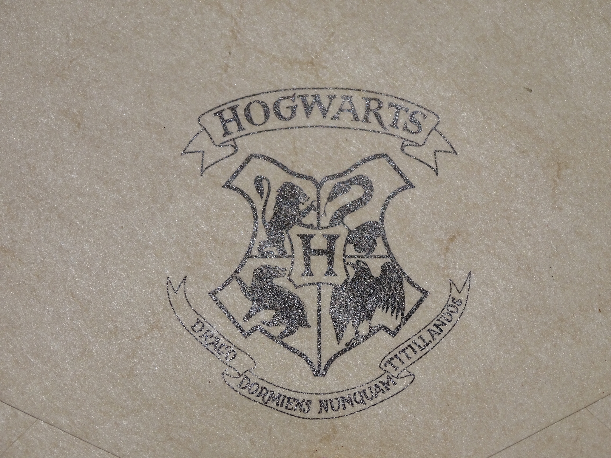 HARRY POTTER AND THE CHAMBER OF SECRETS (2002) - PROP ENVELOPE - RON WEASLEY'S HOGWARTS LETTER - - Image 4 of 7