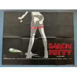 SALON KITTY (1975) - British UK Quad - Tinto Brass - 30" x 40" (76 x 101.5 cm) - Folded (as